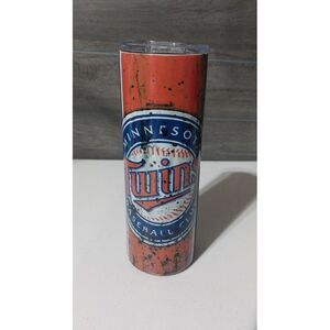 20oz Tumbler | Skinny | Straight | Sublimation |Gift MINNESOTA TWINS BASEBALL#C7
